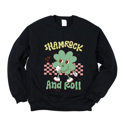 Simply Sage Market Women's Graphic Sweatshirt Shamrock And Roll