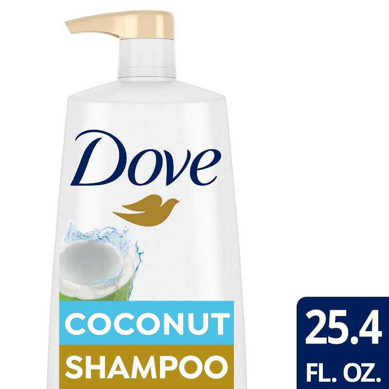 Dove Beauty Coconut & Hydration Shampoo for Dry Hair, 1 of 10