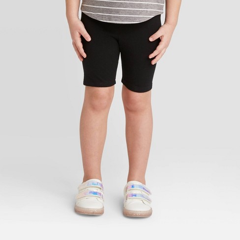 Toddler Girls' Bike Shorts - Cat & Jack™ Black 3T