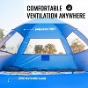 MaseiKar UPF 50+ Pop Up Beach Tent Sun Shelter for 3/4 Person, Portable Beach Umbrella Cabana - 4 of 4