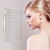 Unique Bargains No Slip Hair Side Combs Accessories Metal 2 Pcs - 3 of 4