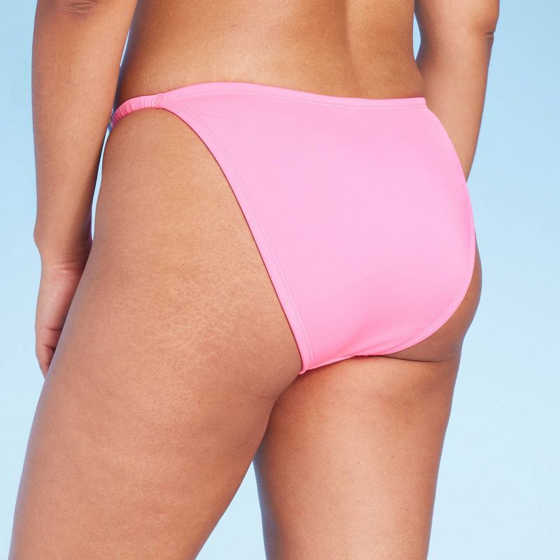 Women's Side Tab Extra High Leg Cheeky Bikini Bottom - Wild Fable™, 6 of 7