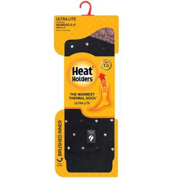 Heat Holders Ultra Lite - Mens Thin Warm Lightweight Thermal Casual Dress  Socks