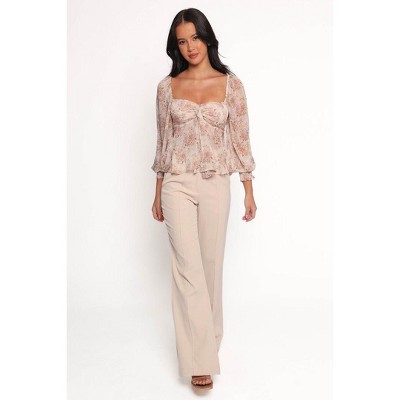 Petal and Pup - Darrie Long Sleeve Top - Blush L