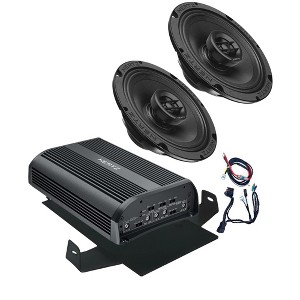 Hertz HSP1-14: For 2014 - 2023 Street Glide & Road Glide: High Performance Plug and Play Amplifier and Front Speaker - 1 of 4