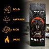 Road Dog Coffee Company, Black Dog Ultra Dark Roast, High Caffeine, Ground 12oz Bag - 3 of 4