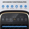 BestParts Portable Dehumidifier for Basement with Drain Hose, 50 Pint, Powerful Moisture Removal, 6L Tank - White - 3 of 4