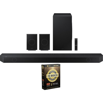 Samsung Q-series 11.1.4 ch. Wireless Dolby Soundbar HW-Q990D + 1-Year Protection Plan