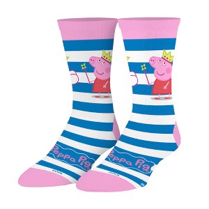Cool Socks for Kids, Peppa Pig Cartoon, Crazy, Soft, Funny, 4-10 Years - 1 of 4