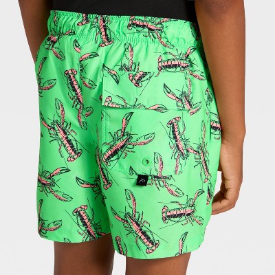 Детские шорты Art Class Boys' Swim Shorts - art class™ Vibrant Mint M — фото 3