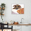 Stupell Industries German Shepherd with Pizza Framed Giclee Art - 3 of 4