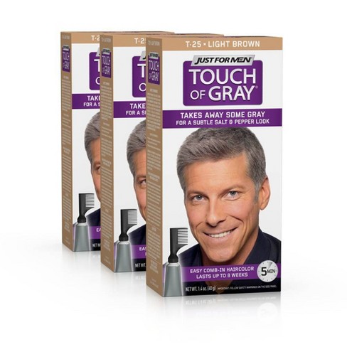Just For Men Light Brown Permanent Hair Color 3pk Target