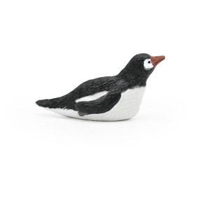 Collectible Wildlife Gifts | Penguin, Gentoo, Swimming, Very Nice Rubber Reproduction    2"    OK25 B619 - 1 of 4