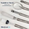 Blue Jean Chef 8-Piece Kitchen Tool and Gadget Set, Stainless-Steel Kitchen Tools with Storage Pouch, Dishwasher Safe - 3 of 4