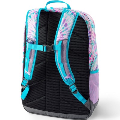 Lands' End Kids Techpack Large Backpack Pale Orchid Burst Tie Dye