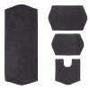 Waterford Collection Cotton Tufted Set of 4 Bath Rug Set - Home Weavers - 2 of 4