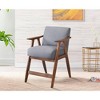 CAVINAS 32/28 inch Wide 100% Polyester Accent Chair with Cushion Back,Modern Upholstered Armchair for Living Room - 2 of 4
