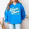 Simply Sage Market Teach Them To Be Kind Retro Sweatshirt - 2 of 4