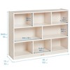 ECR4Kids 8-Compartment Mobile Storage Cabinet, 36in - 2 of 4