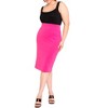 ELOQUII Women's Plus Size Neoprene Pencil Skirt - 4 of 4