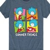 Boys' - Dr. Seuss - Summer Things Grid Short Sleeve Graphic T-Shirt - 2 of 4