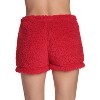 Just Love Womens Plush Faux Sherling Soft Pajama Shorts - PJ Bottoms Sleepwear - 3 of 3