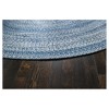 Epona Braided Round Blue Rug - Anji Mountain® : Target