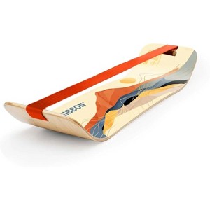 Balance Board for Slackline Training with 1 & 2 Line Options, Gift for Kids & Adults, Ideal for Core Workouts - 1 of 4