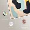 Art Remedy Melt my Bling Contemporary Shapes Abstract Wall Art Framed - 4 of 4