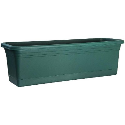Rugg Polyresin Window Box Slate Green