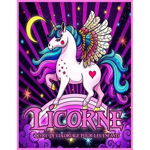 Licorne Livre De Coloriage By Lenard Vinci Press Paperback Target