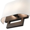 Livex Lighting 2 - Light Wall Light in  Bronze - 3 of 4