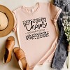 Simply Sage Market Leopard Chaos Coordinator Short Sleeve Tee - XL - Blush - 3 of 4