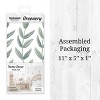 Greenery Kids' Wall Decor - Decalcomania: Botanical Sage Green Self-Adhesive Wall Decals, 18 Pieces, 10" x 3" - 2 of 4