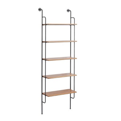 Industrial Iron Wall Shelf Natural - Olivia & May