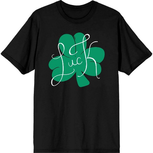 Lucky Clover Round Neck Short Sleeve T-Shirt main image 0