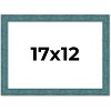 PosterPalooza | Simple Blue Picture Frame - UV Acrylic, Backing Board, Hanging Hardware Included - 2 of 4