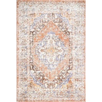 Nuloom Vintage Kate Medallion Indoor Area Rug