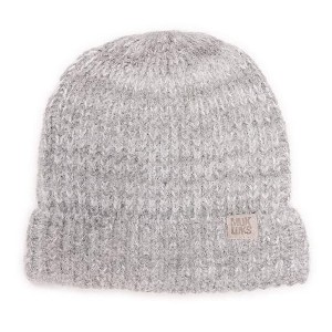 MUK LUKS Women's Eyelash Rib Beanie - 1 of 3
