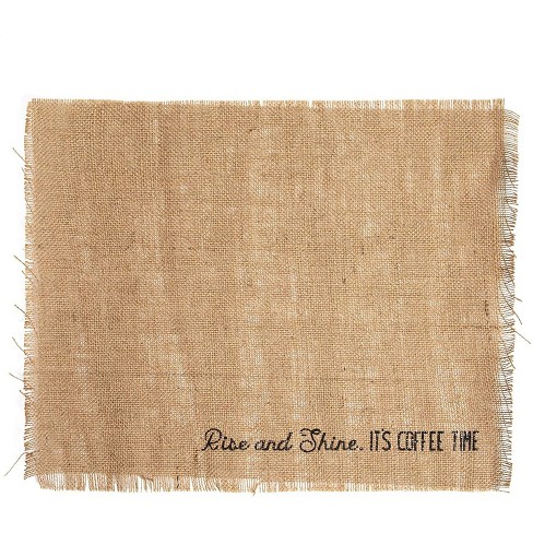Brown Woven Burlap Table Placemats, Dining Table Mat Target