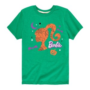 Boys' - Barbie - Witch Silhouette Short Sleeve Graphic T-Shirt - 1 of 4