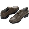 Alpine Swiss Mens Dress Shoes Leather Lined Lace up Oxfords Baseball Stitched - 4 of 4