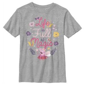 Boy's Peppa Pig Life is Full of Magic T-Shirt - 1 of 4