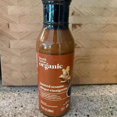 good & gather ginger miso orange dressing Organic Toasted Sesame Ginger Vinaigrette - 11.8 fl oz