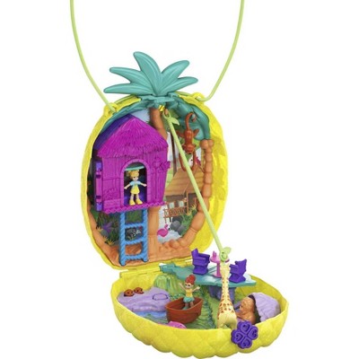 Polly Pocket Tropicool Pineapple Purse Compact Playset