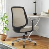 Lirago Adjustable Mesh Chair - Height & Armrests Customizable, Beige - Home/Office - 2 of 4