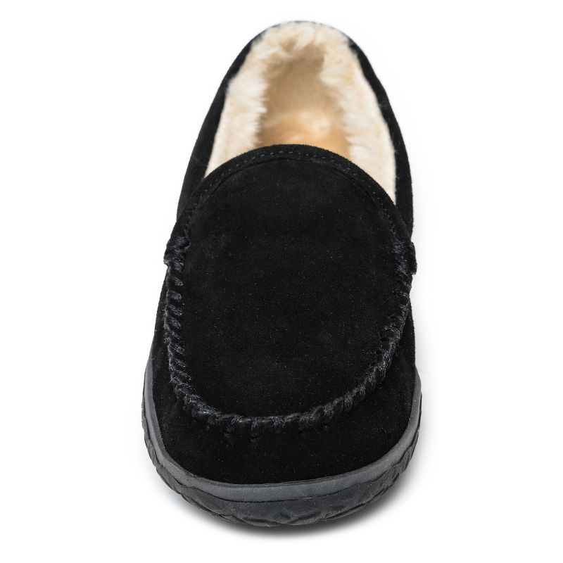 Minnetonka Women's Suede Tempe Loafer Slippers, 2 of 8