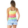 Just Love Tie Dye Pajama Short Set with Ruffle Detail | Womens PJ Set - 3 of 3