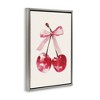 Stupell Industries Mod Cherries Tied in Bow, 25" x 17" - 3 of 4