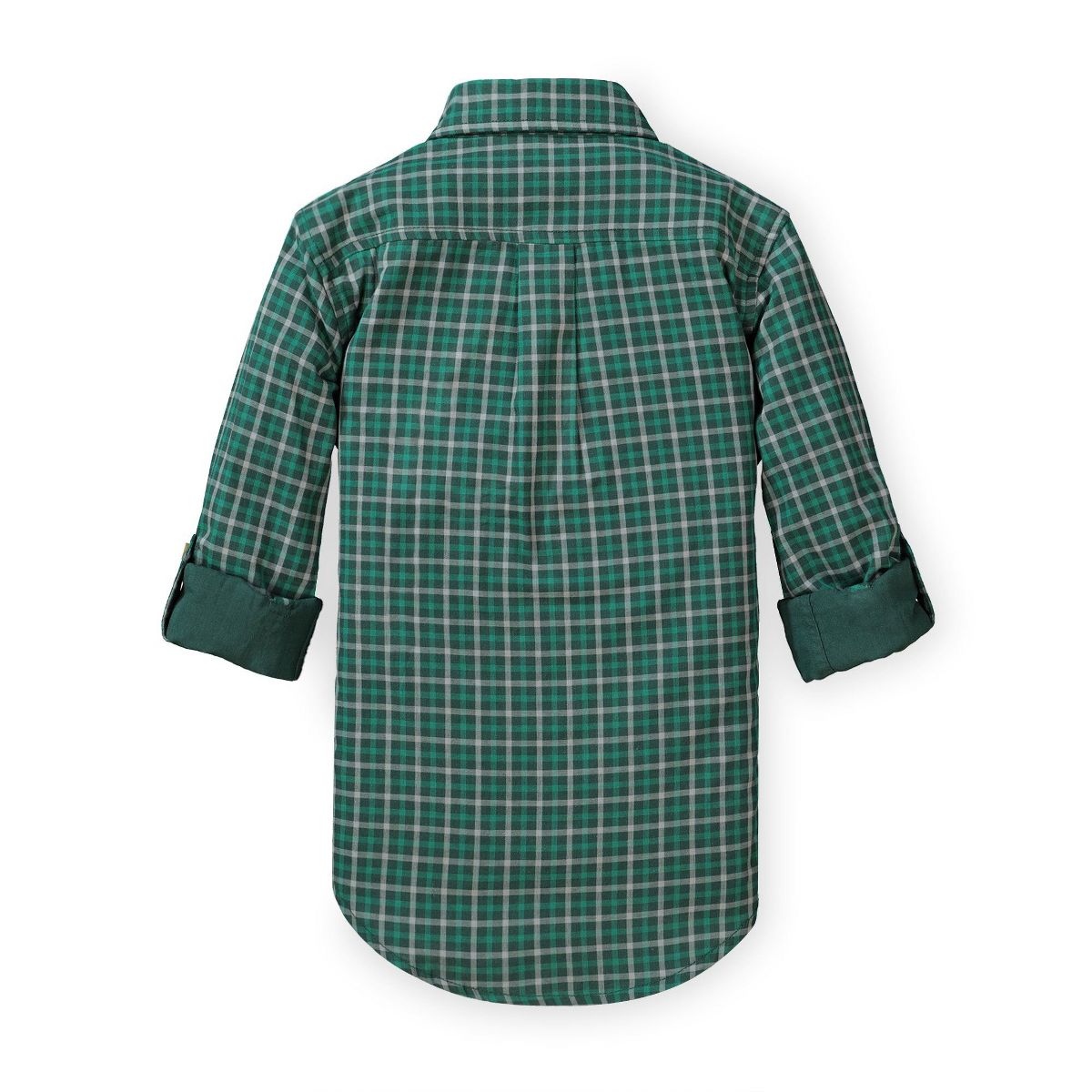 Hope & Henry Boys' Convertible Double Weave Button Down Shirt, Infant - thumbnail 5
